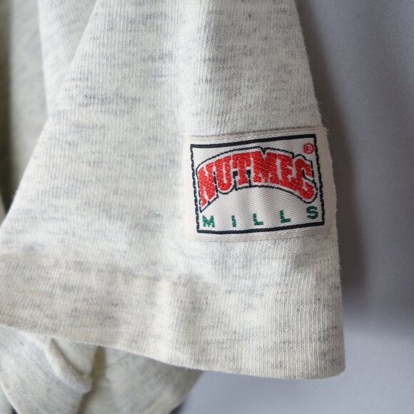 Vintage 1990's NBA Orlando Magic O'Neal Single Stitch Nutmeg T-Shirt, Size L - Picture 8 of 12